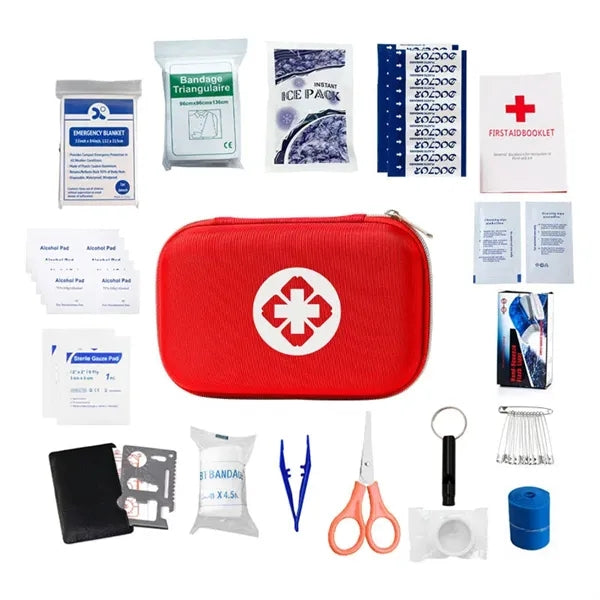 RPET Zippered Tool and Electronic Accessory Pouch