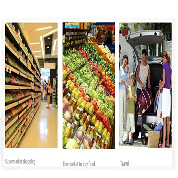 Foldable Eco-Friendly Large Supermarket Shopping Bag