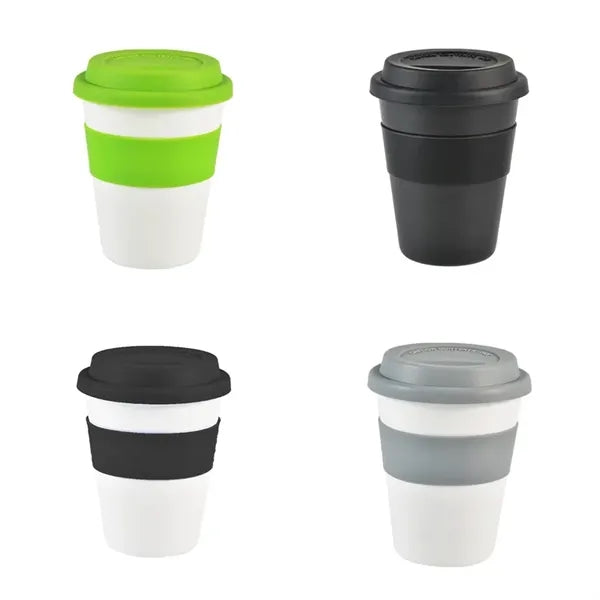 Travel Mug with Silicone Lid