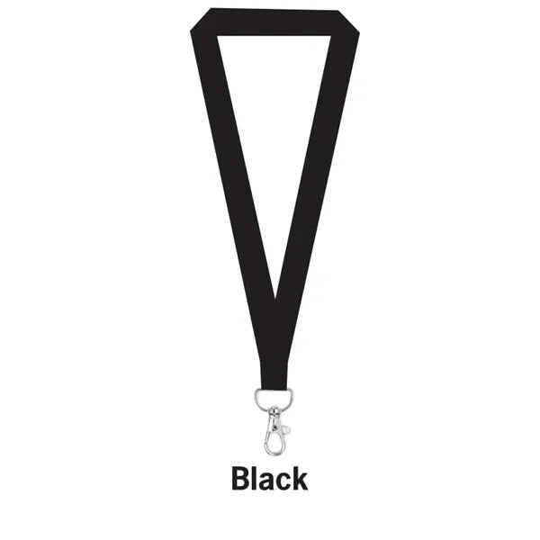 Flat Polyester Lanyard 5/8"