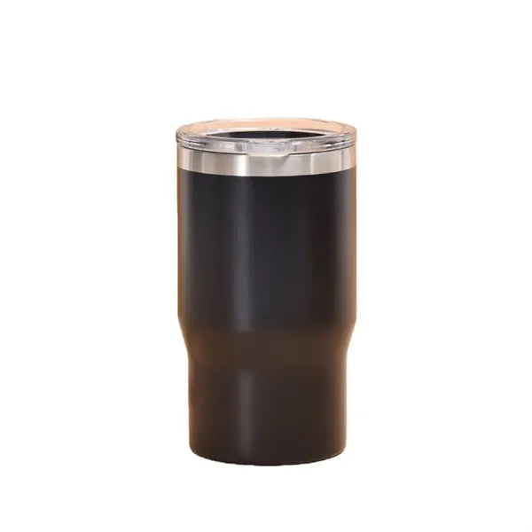 16 Oz Insulated Stainless Steel Tumbler with Clear Lid