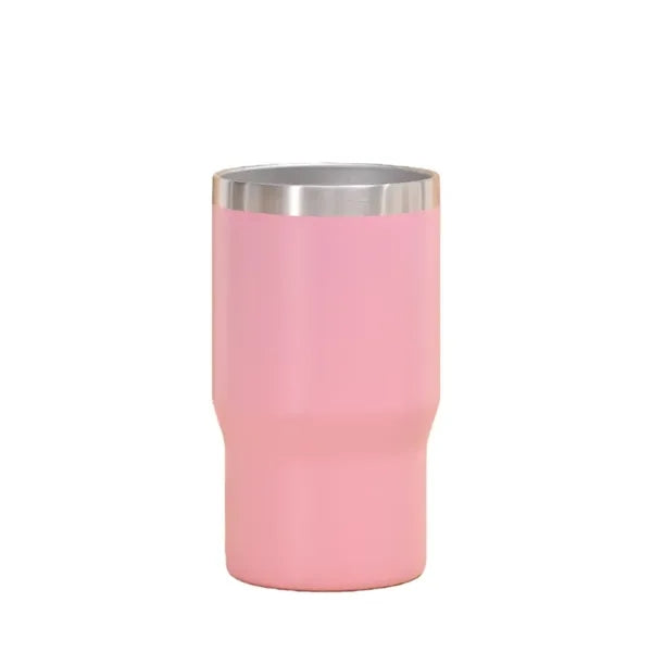 16 Oz Insulated Stainless Steel Tumbler with Clear Lid