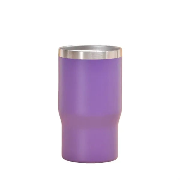16 Oz Insulated Stainless Steel Tumbler with Clear Lid