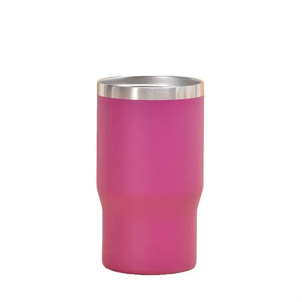 16 Oz Insulated Stainless Steel Tumbler with Clear Lid