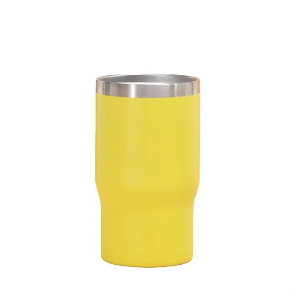 16 Oz Insulated Stainless Steel Tumbler with Clear Lid