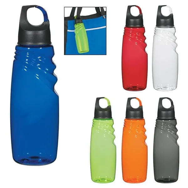 24 Oz. Crest Carabiner Sports Bottle