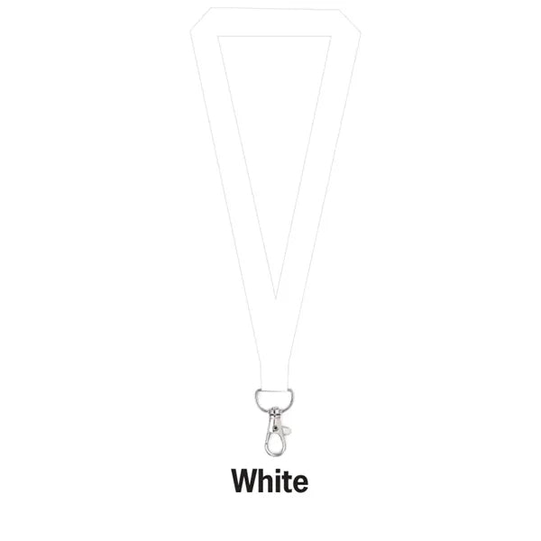 3/4" Flat Polyester Lanyard