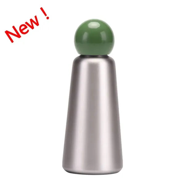 17 Oz Creative Insulated Stainless Steel Bottle with Pop Lid