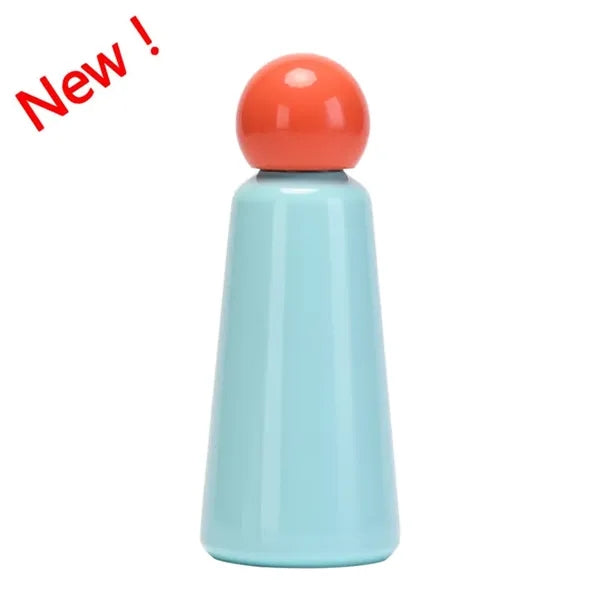 17 Oz Creative Insulated Stainless Steel Bottle with Pop Lid