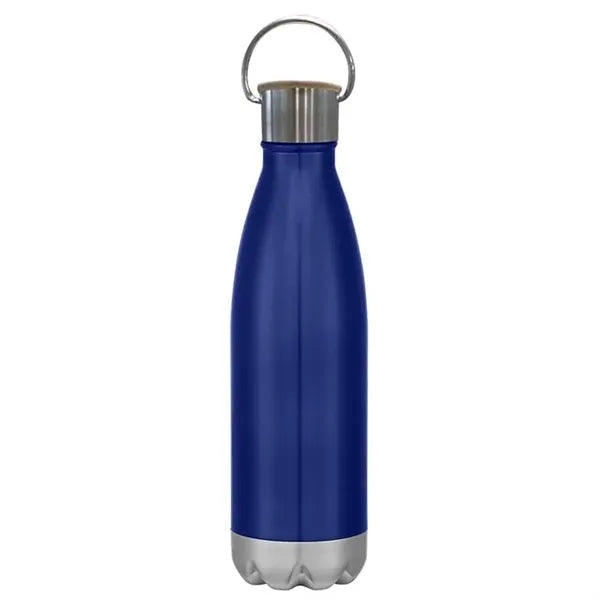 16 Oz. Urban Stainless Steel Bottle With Bamboo Lid