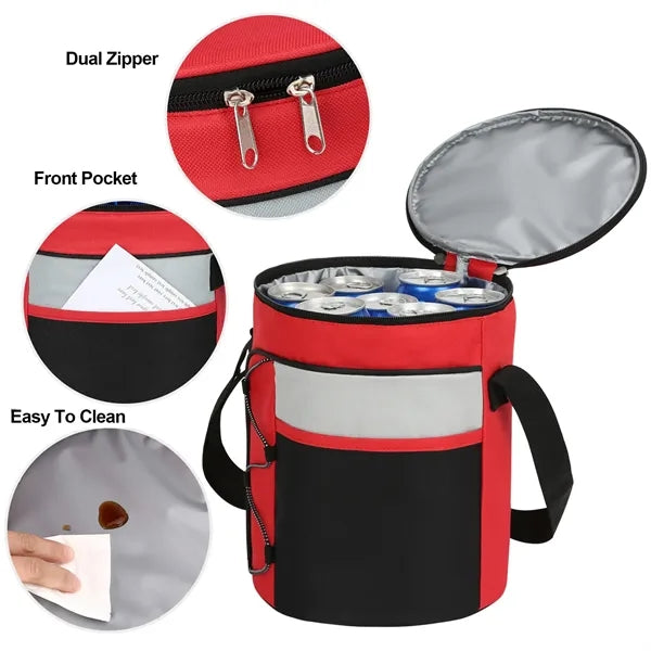 14 Can Barrel Cooler Bag