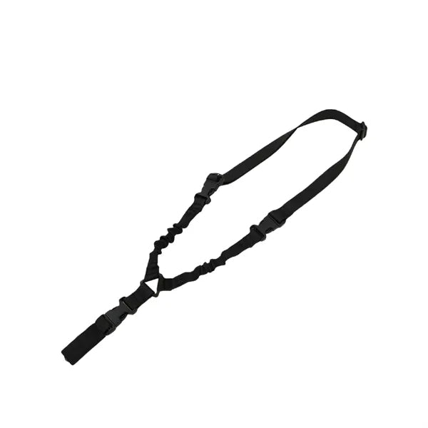 Tactical Single Point Sling with Adjustable Bungee Strap