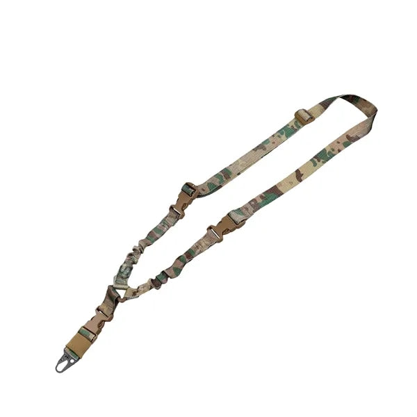 Tactical Single Point Sling with Adjustable Bungee Strap
