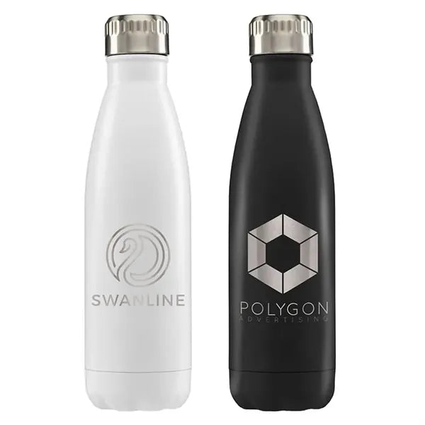 Ibiza - 17 oz. Double-Wall Stainless Bottle - Laser