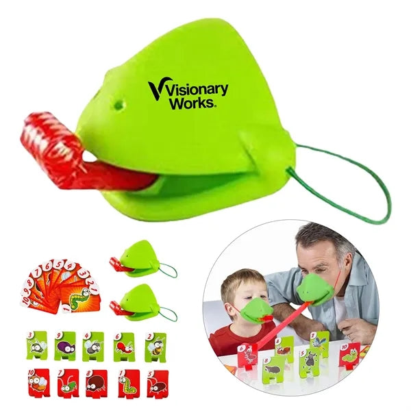 Frog Tongue Game Kids Interactive Family Party Toy