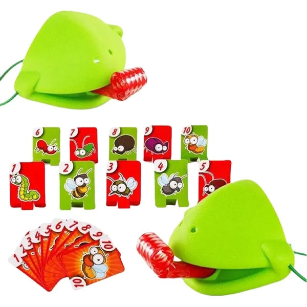 Frog Tongue Game Kids Interactive Family Party Toy