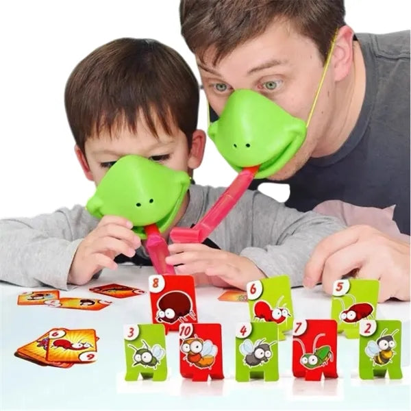 Frog Tongue Game Kids Interactive Family Party Toy