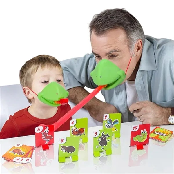 Frog Tongue Game Kids Interactive Family Party Toy