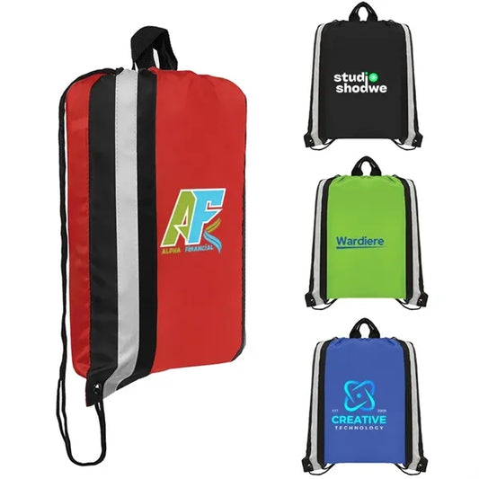 Klondike - 210D Polyester Drawstring Bag - Full Color