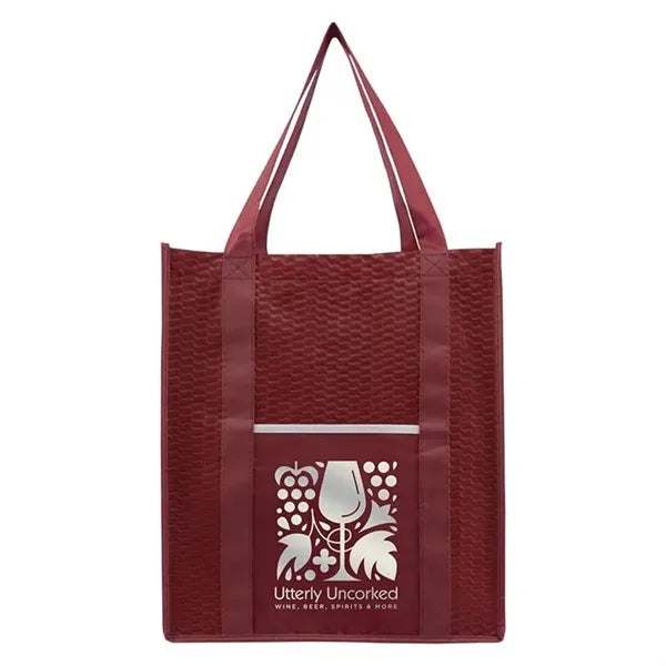 North Park Deluxe - Non-Woven Tote Bag - Metallic imprint