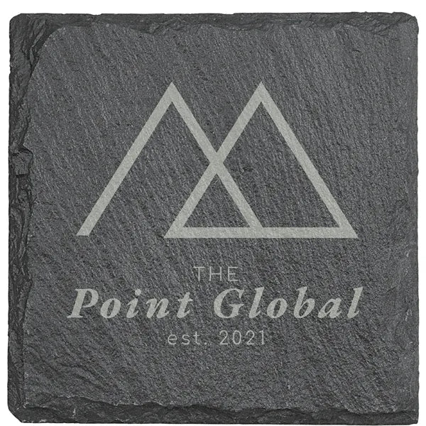 4"x4" Square Slate Coaster