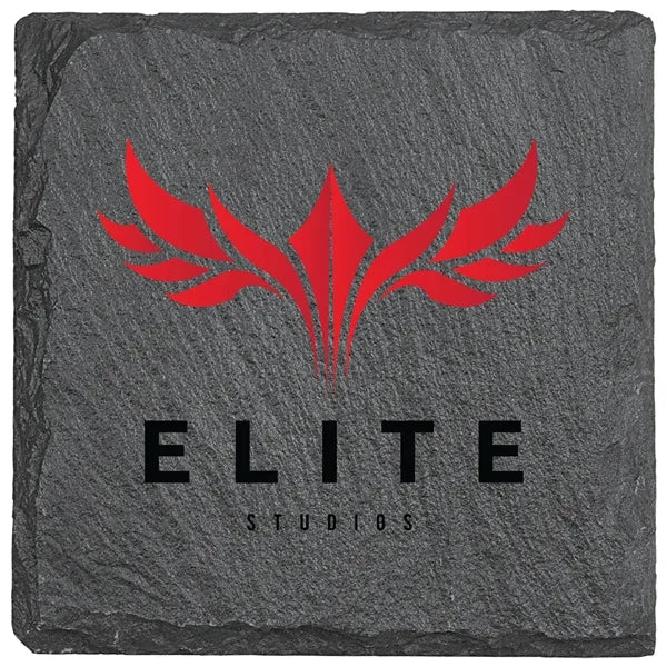 4"x4" Square Slate Coaster