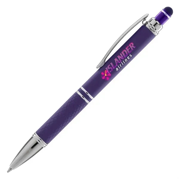 Phoenix Softy w/Stylus - - Full Color Metal Pen