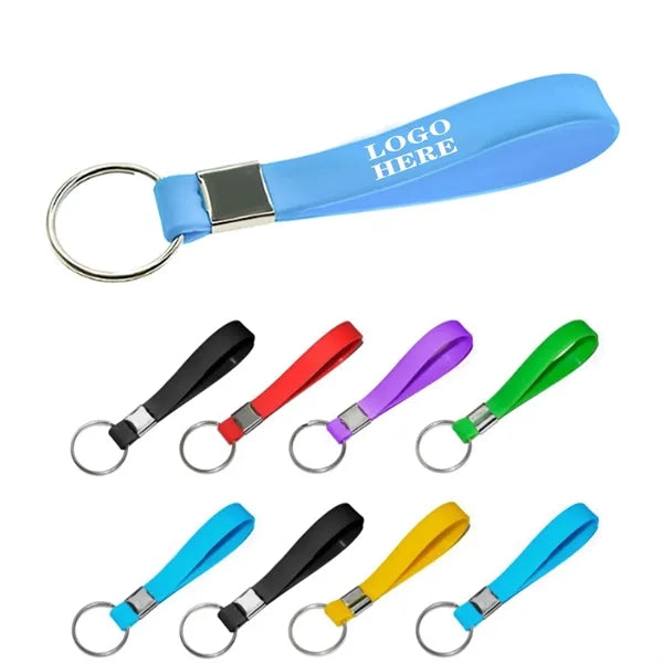 Silicone Bracelet Keychain