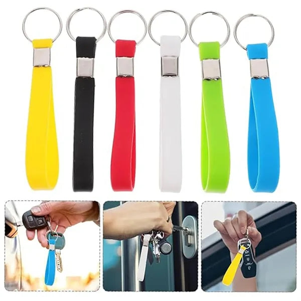 Silicone Bracelet Keychain