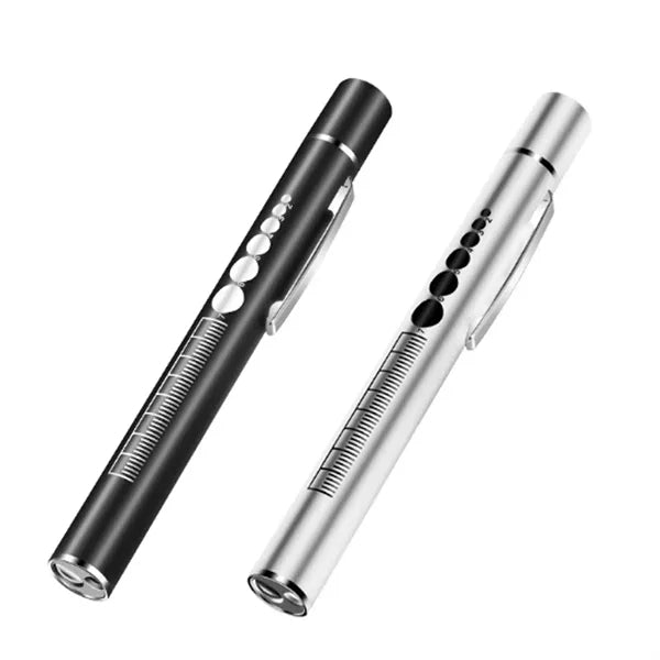 Nurses Pupil Gauge LED Penlight