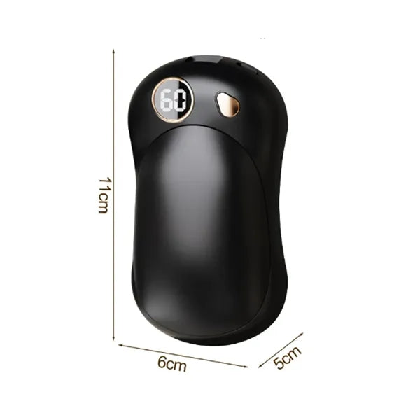 Magnetic USB Hand Warmer with Digital Display Power Bank