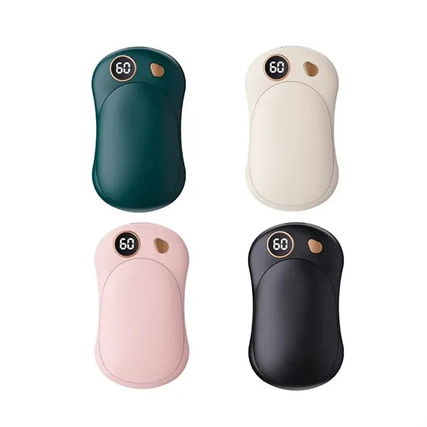 Magnetic USB Hand Warmer with Digital Display Power Bank