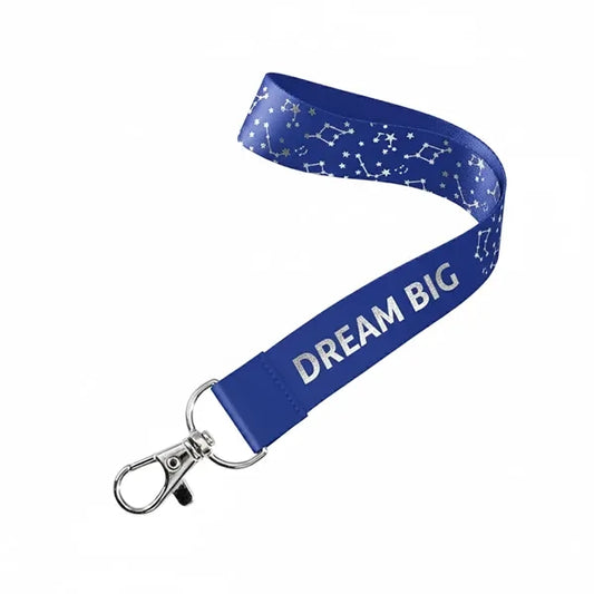 3/4"" Full Color Sublimated Wrist Keychain Lanyard W/ Lobst