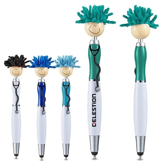 2-in-1 Pen with Doctor Topper Pen Screen Cleaner