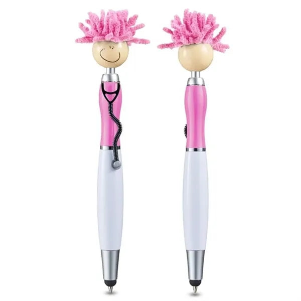 2-in-1 Pen with Doctor Topper Pen Screen Cleaner