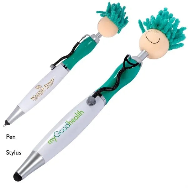 2-in-1 Pen with Doctor Topper Pen Screen Cleaner
