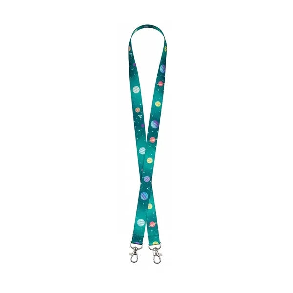 3/4" Custom Open Ended Dye-Sublimated Lanyard