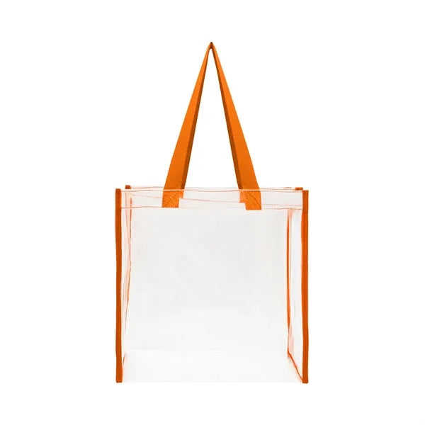 Clear Stadium Tote Bag