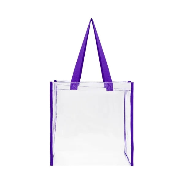 Clear Stadium Tote Bag