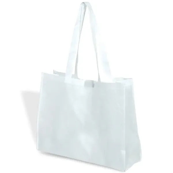 White Non-woven Tote Bag