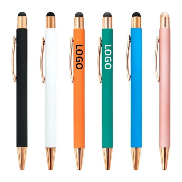 PATIKIL Ballpoint Pen with Stylus Tip,2-in-1 Metal Pen