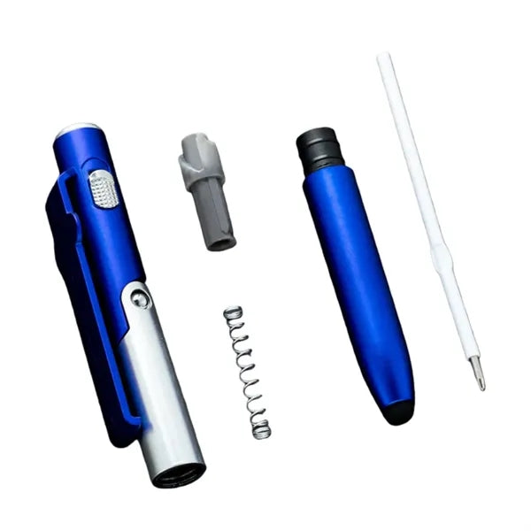 Stylus Ballpoint Pen with LED Light, Phone Holder