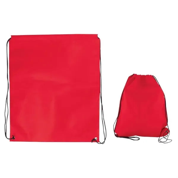 Jumbo Non-Woven Drawstring Cinch-Up Backpack