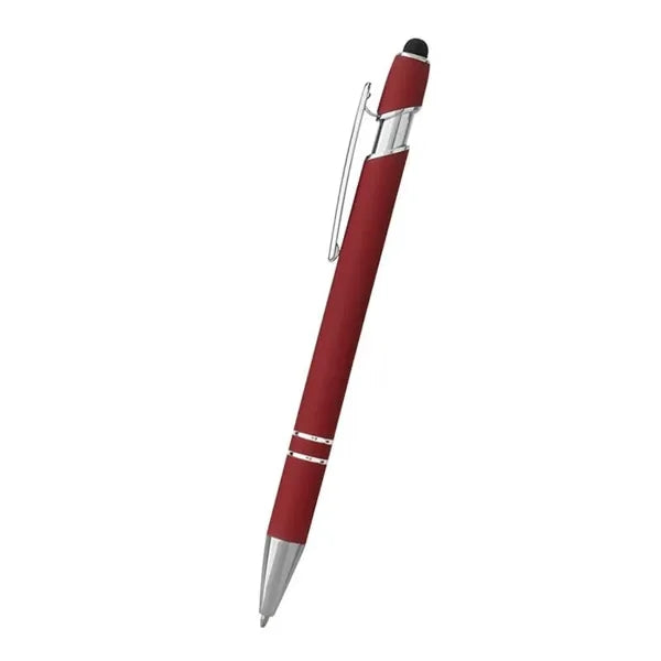 Rubberized Aluminum Stylus Pen