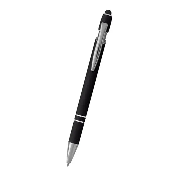 Rubberized Aluminum Stylus Pen