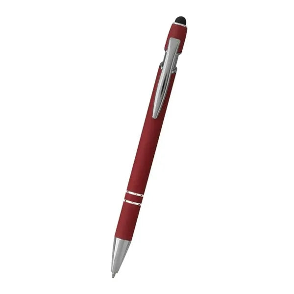 Rubberized Aluminum Stylus Pen