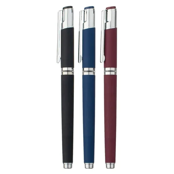 Union Printed - Earlyn Satin Soft Gel ink Pen w/ Cap