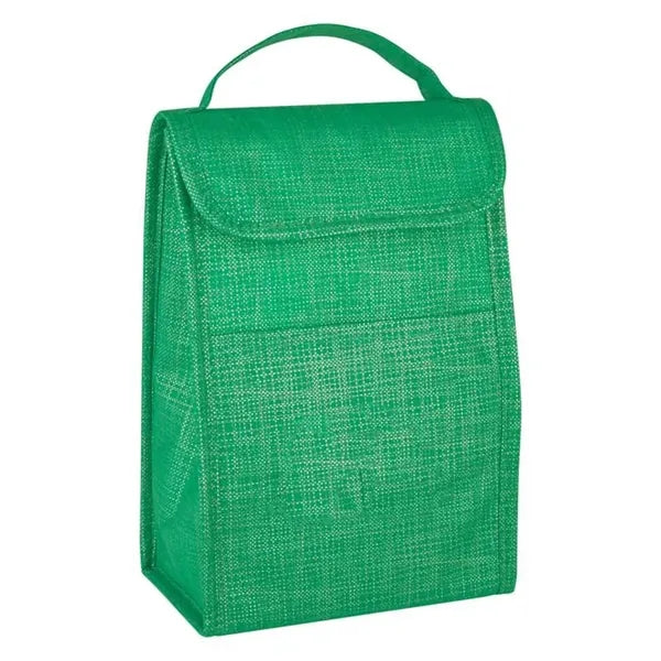 Crosshatch Non-Woven Lunch Bag