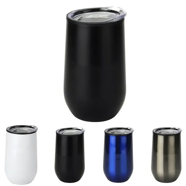 14 oz Stainless Steel Stemless Wine with Plastic lining
