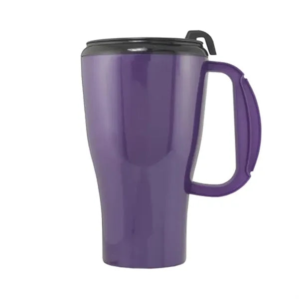 Mugs - 16 Oz. Omega Mug With Spill-Resistant Lid